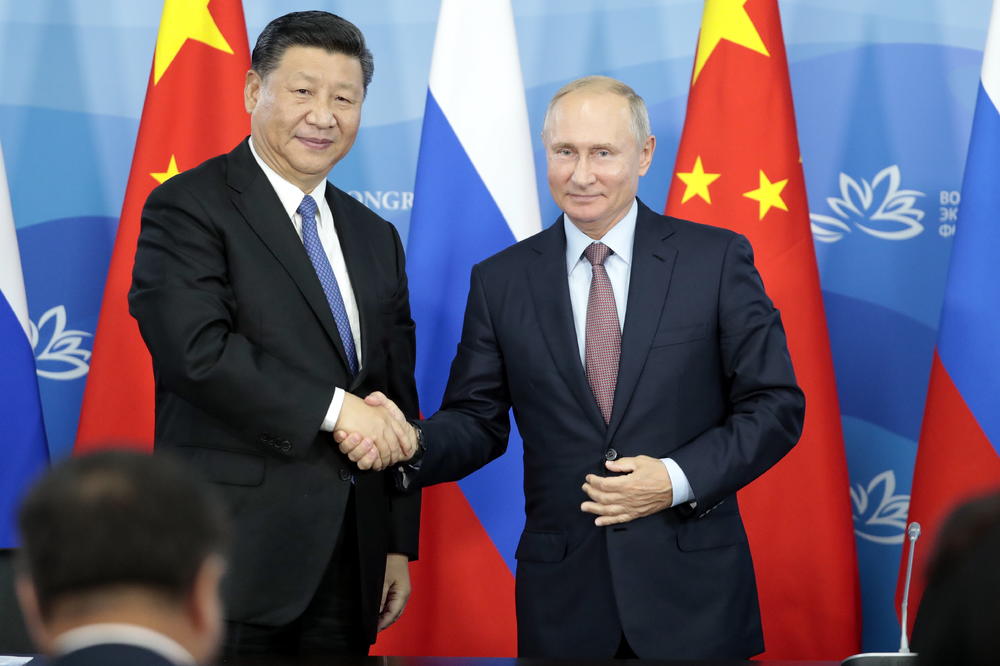 Zapad strahuje od saveza Rusije i Kine
