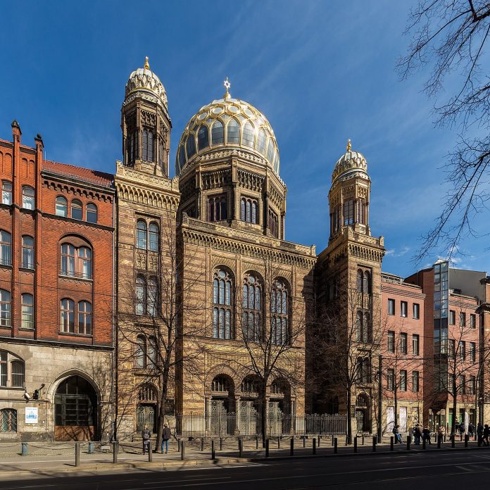 Die Neue Synagoge in Berlin-Mitte.