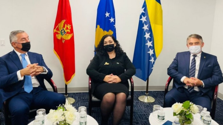 Osmani , Đukanović i Komšić o Kosovu