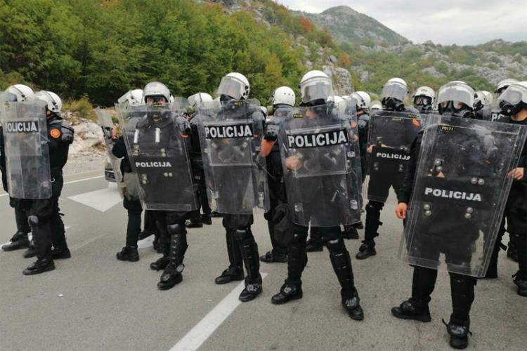 Plan akcije policije na Cetinju donet pred zoru