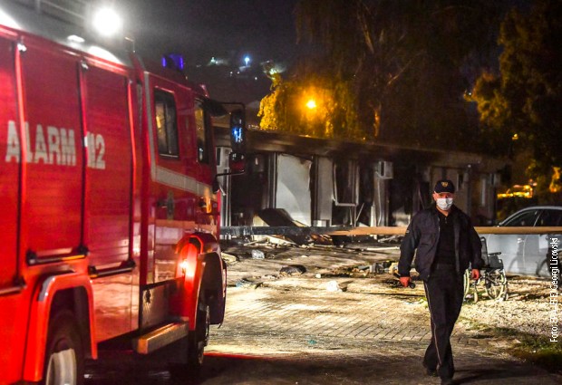 Izgorela bolnica u Tetovu – 14 žrtava