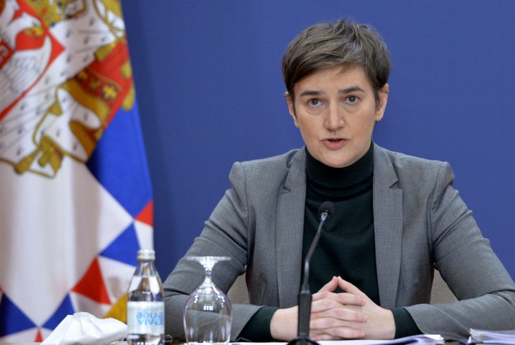 Brnabić: Neće biti novih mera