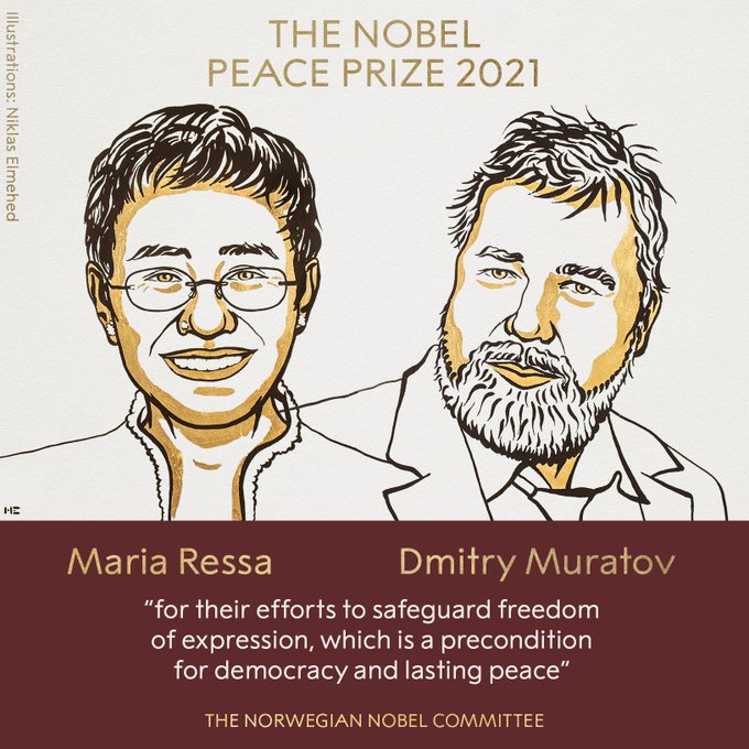 Novinarima Nobelova nagrada za mir