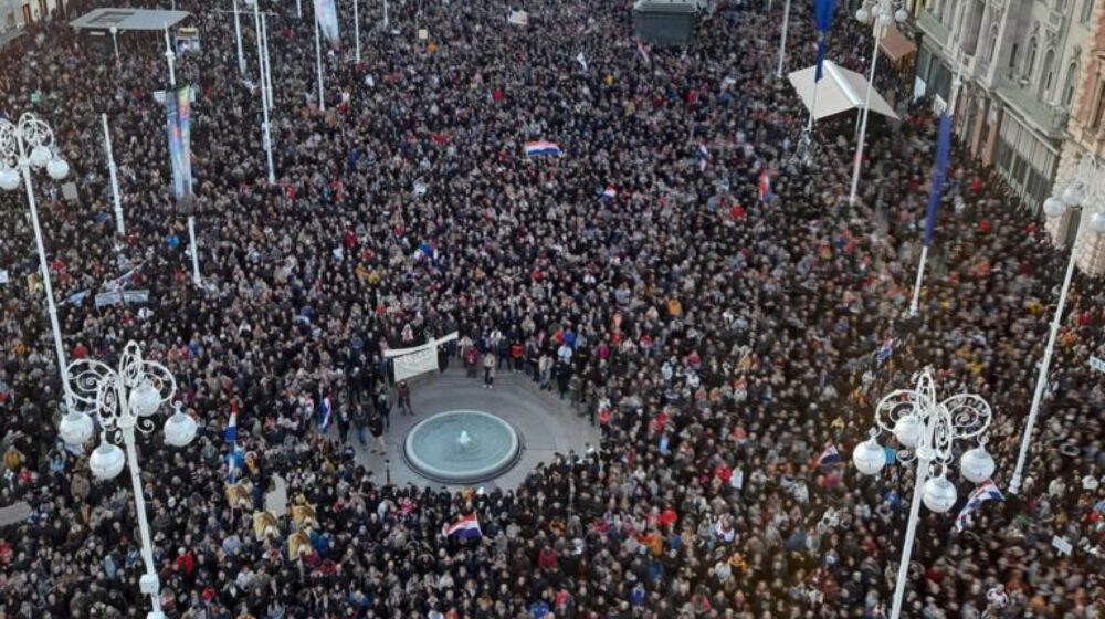 Protest u Zagrebu