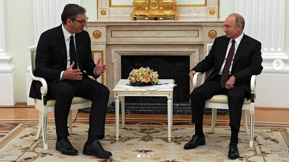 Vučić sa Putinom o gasu