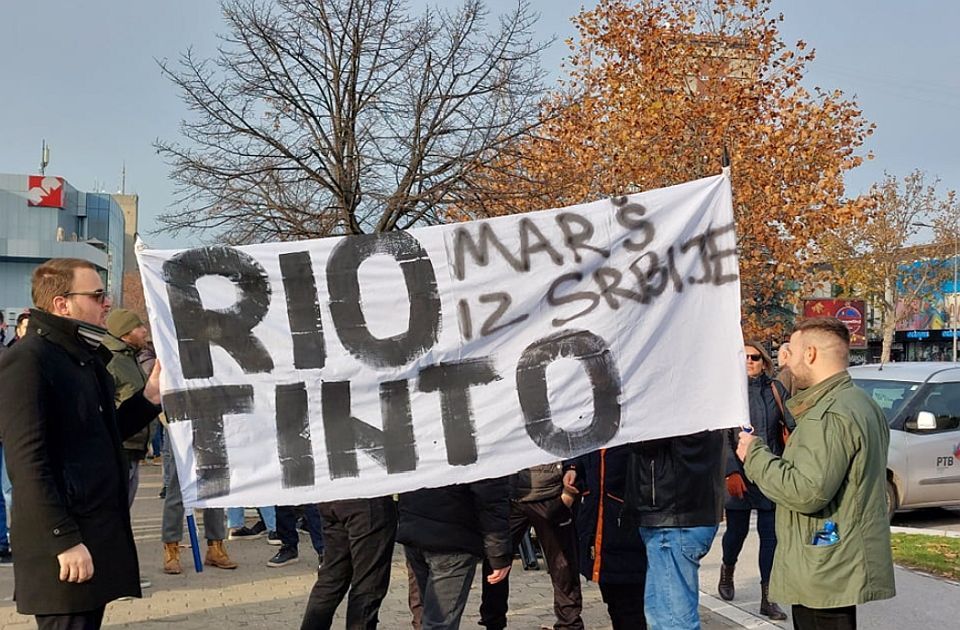 Novi Protest zbog Rio Tinta