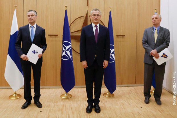 Finska i Švedska  podnele zahtev za članstvo u NATO-u