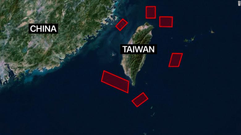 Kina – vojne vežbe oko Tajvana