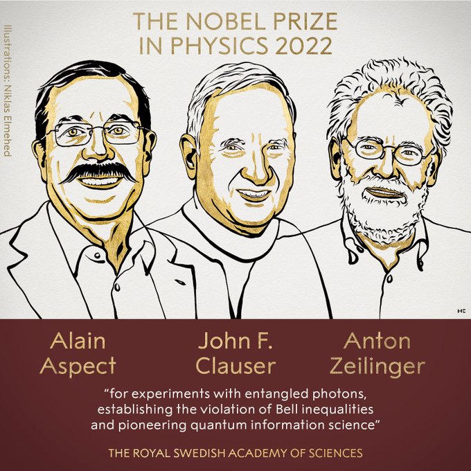 Nobel za fiziku – trojici naučnika