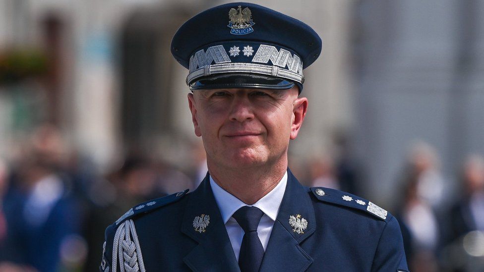 Ranjen šef policije Poljske