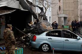 Ukrajina – helikopter pao na vrtić, 16 poginulih