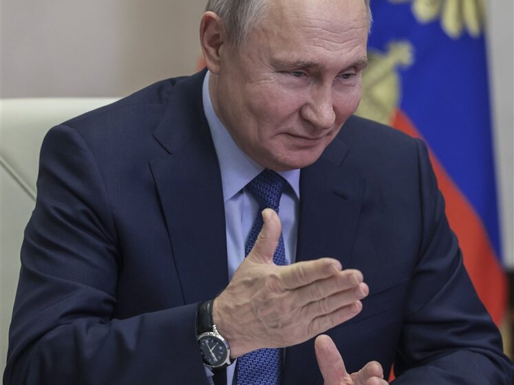Putin  posetio  Hersonsku oblast