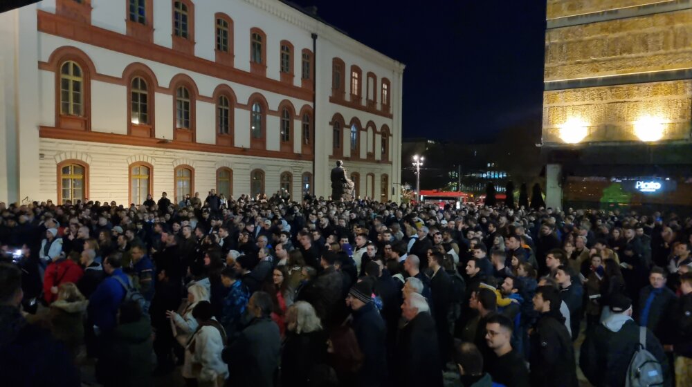 Protest studenata zbog Kosova