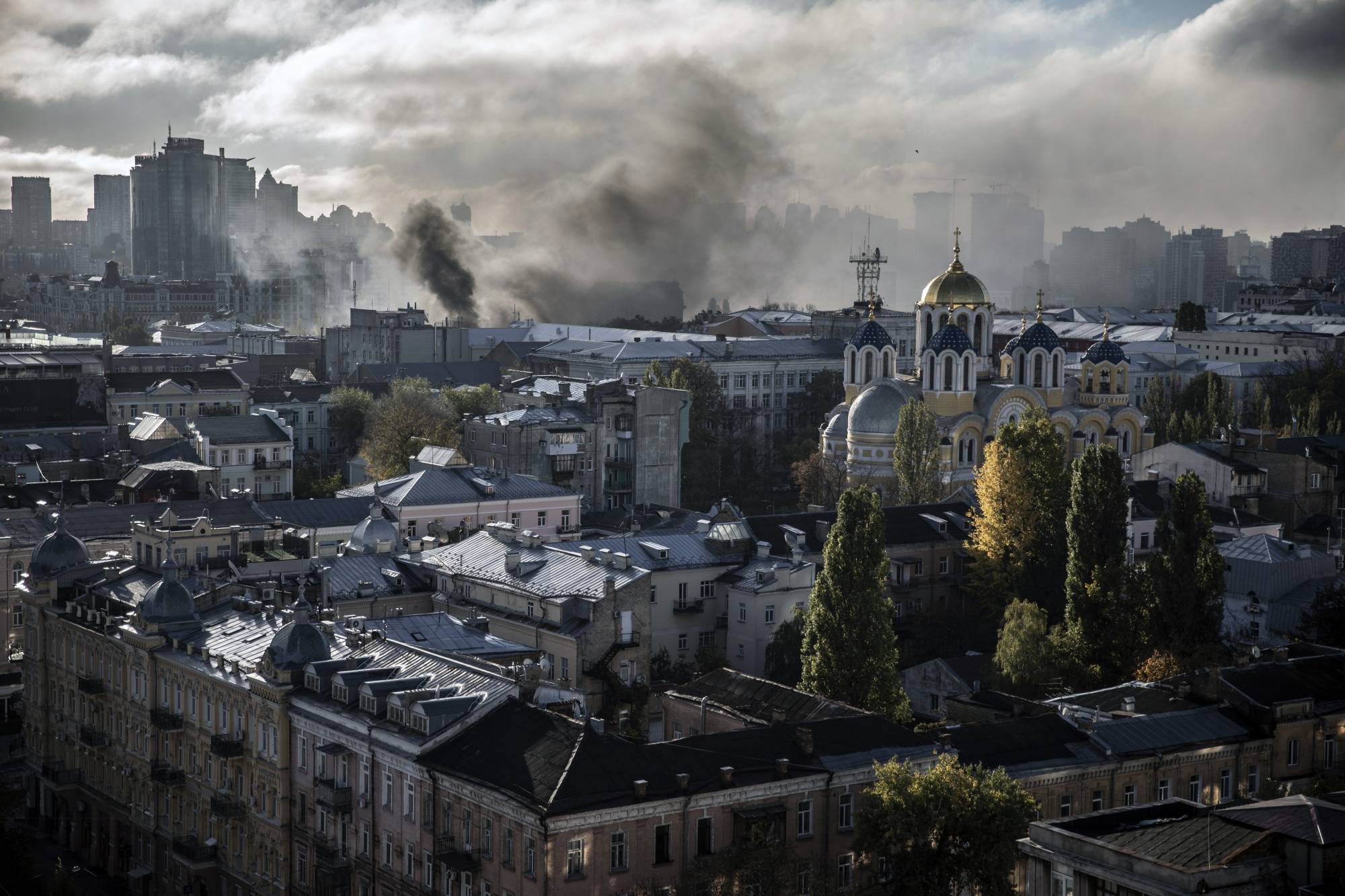Raketni napad na  Kijev
