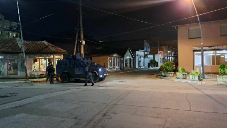 Policijska blokada dela Severne Mitrovice