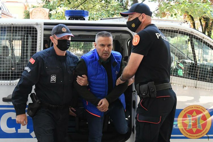 Uhapšen  bivši šef  policije Crne Gore