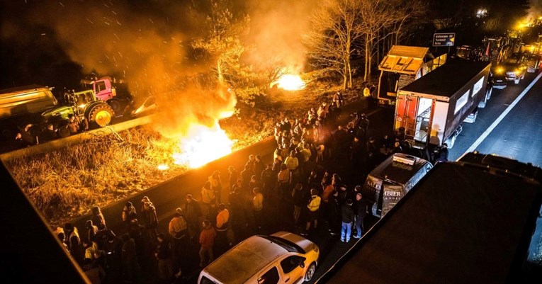 „Ustanak“ poljoprivrednika u Belgiji